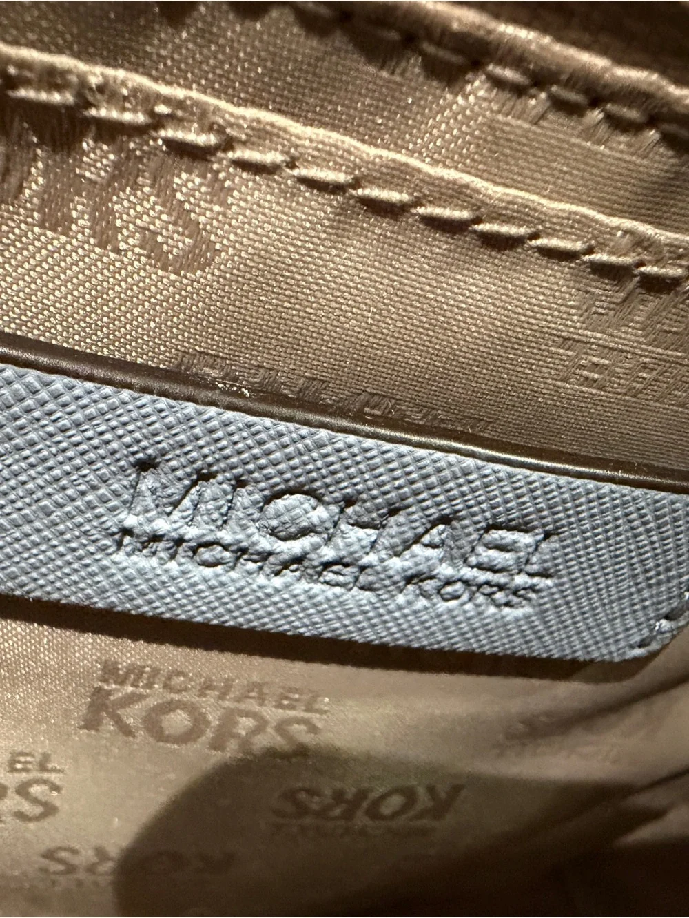 Light Blue Women’s Structured Satchel Shoulder Bag-Michael Kors